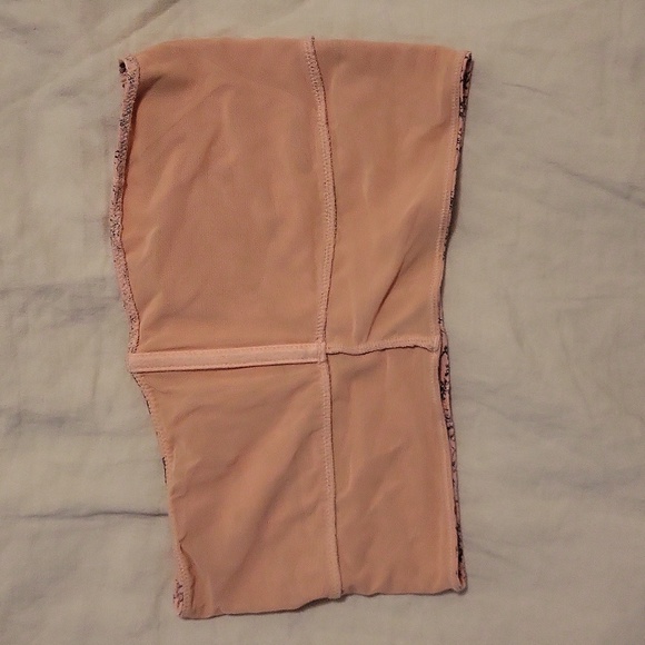 Free People Bandeau top, pink/grey, size m - Picture 3 of 3